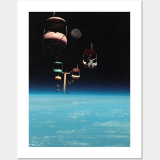 The Best View In The World - Space Aesthetic, Retro Futurism, Sci Fi Posters and Art